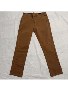 ROARK Men’s Chinos & Khakis Waist 33 Brown Standard Slim Fit